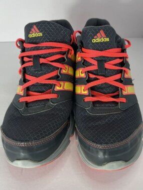 Adidas Shoes Womens Size 9.5 Black Orange Falcon PDX Running Sneakers Athletic